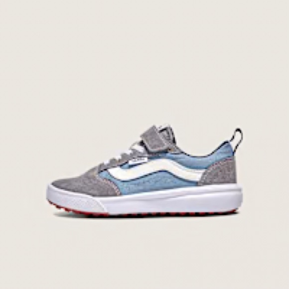 Vans Kids Sneakers in Gray and Blue